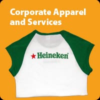 Corporate apparel screen printing embroidery