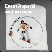 Event apparel printing